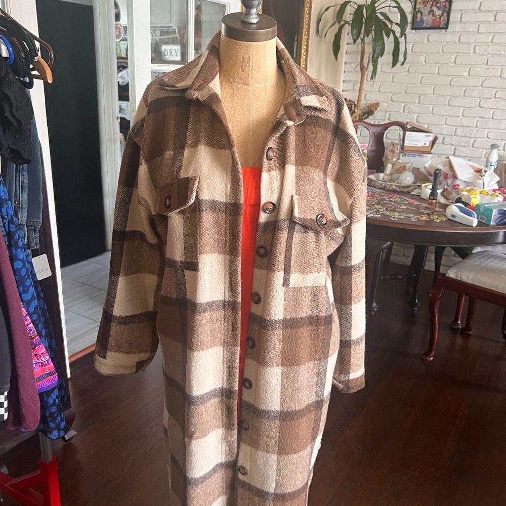46 Plaid Shacket